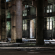 Illustration for article titled Abandoned Shipyard Halls Look Magical After Heavy Rain